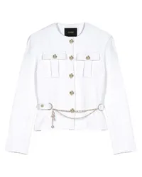 Maje Tweedjacke White