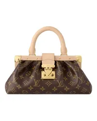 Louis Vuitton Monogram Clutch Brown