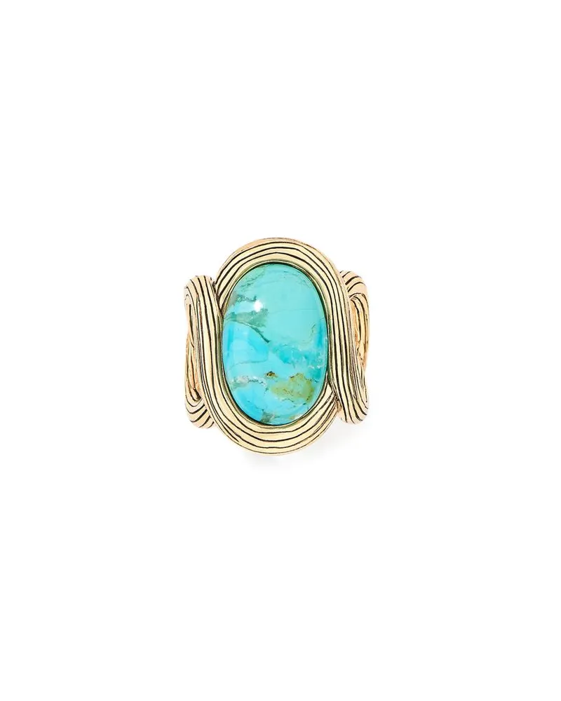 Aurélie Bidermann Ring Aldabra Blue