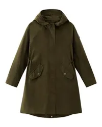 Woolrich Langer Sommer-Parka mit Kapuze Green