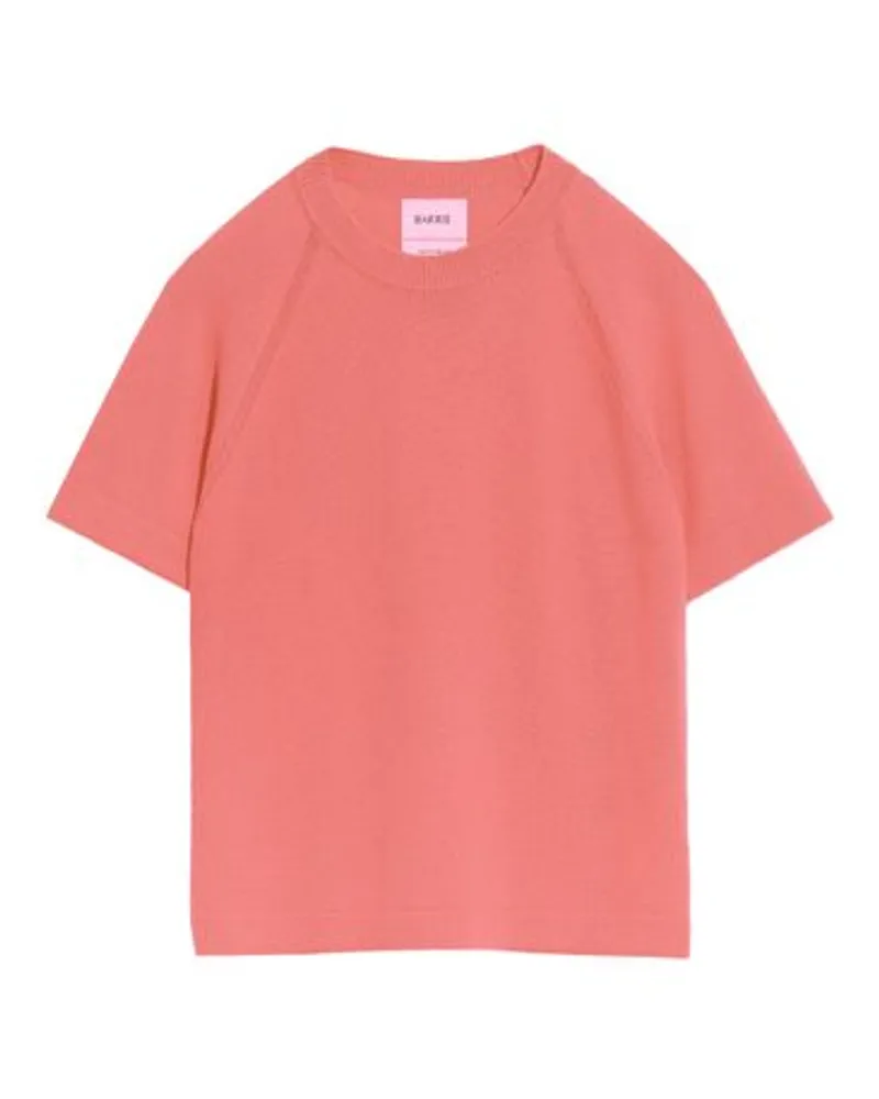 Barrie Kurzarm Top Pink