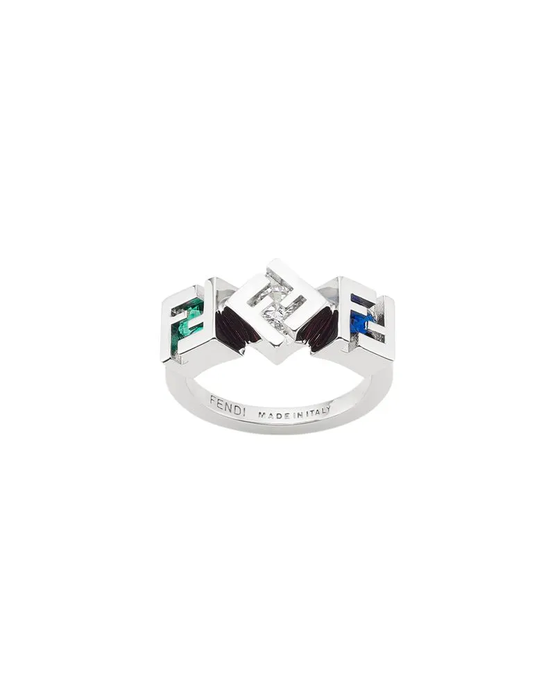 Fendi Ring Ff Multicolor