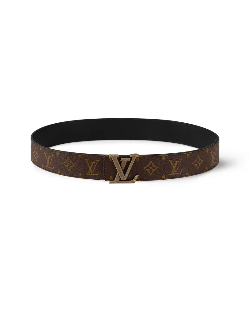 Louis Vuitton LV Stitch Wendegürtel 40 mm Brown