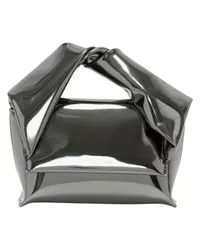 J.W.Anderson Kleine Ledertasche mit Metallgriff Twister Grey