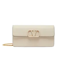 Valentino Garavani Brieftasche Vlogo Signature Off-white