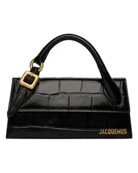 Jacquemus Tasche Chiquito Long mit Schnalle Black