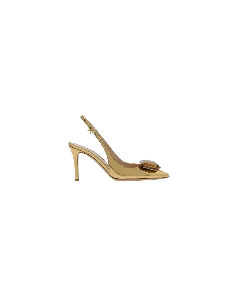 Gianvito Rossi Sling-Pumps Jaipur Gold