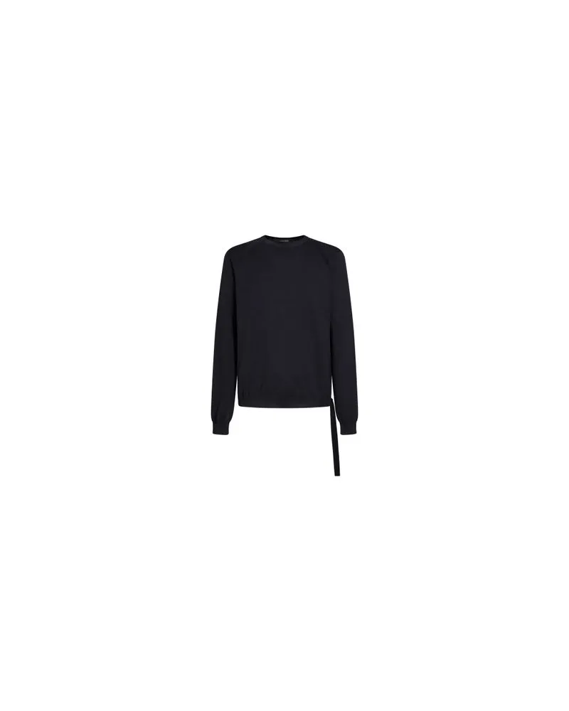 Ann Demeulemeester Basic Rundhalsausschnitt Black