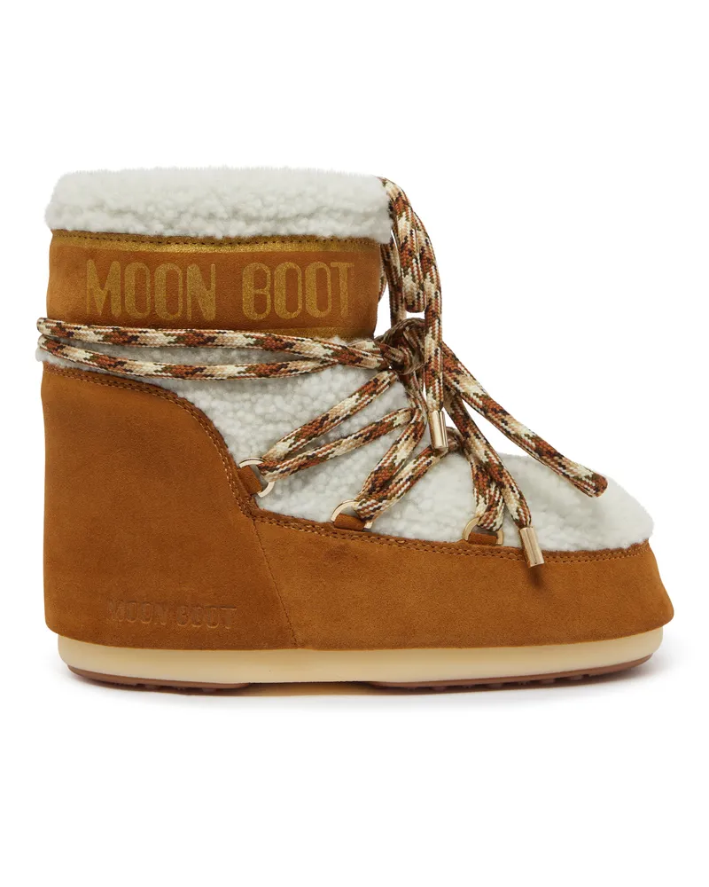 Moon Boot Stiefeletten mit Lammfell Icon Low Shearling 