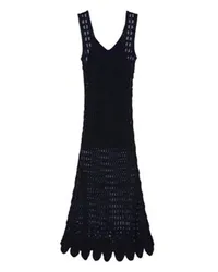 Sandro Häkelkleid Black