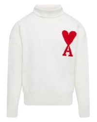 AMI Paris Rollkragenpullover Off-white