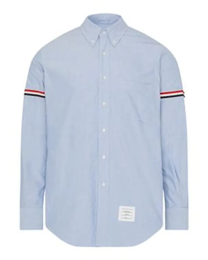 Thom Browne Langarmhemd Blue