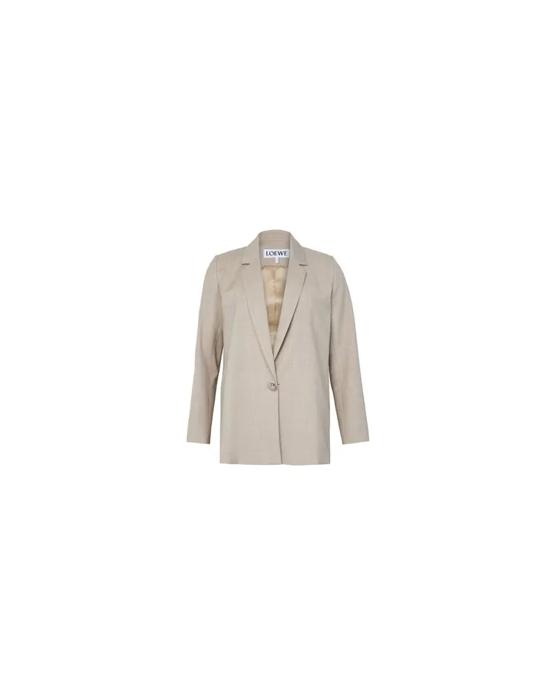 Loewe Wildleder-Jacke Beige