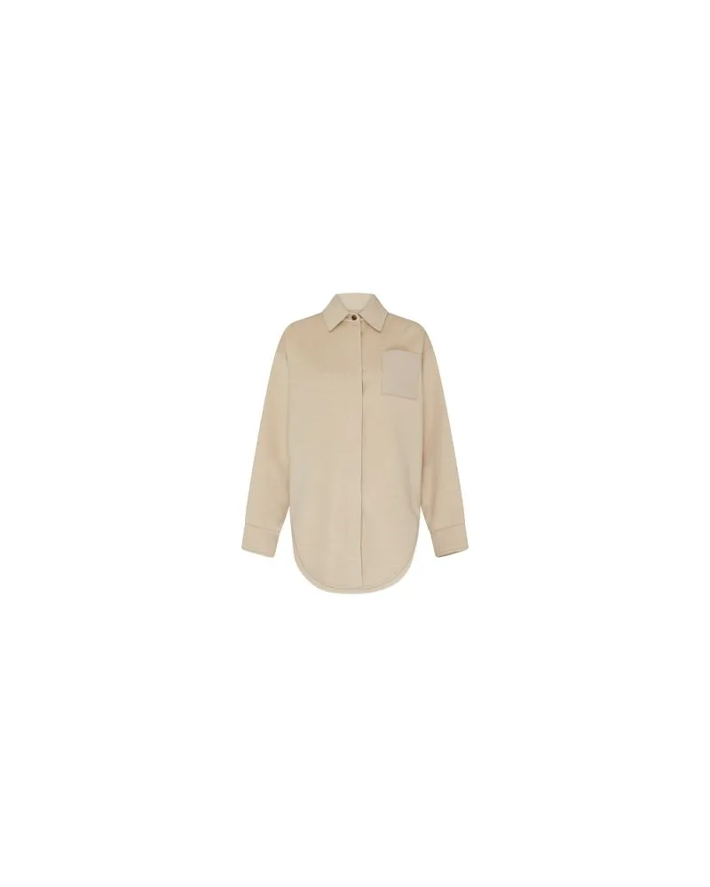 Loewe Wildleder-Jacke Beige