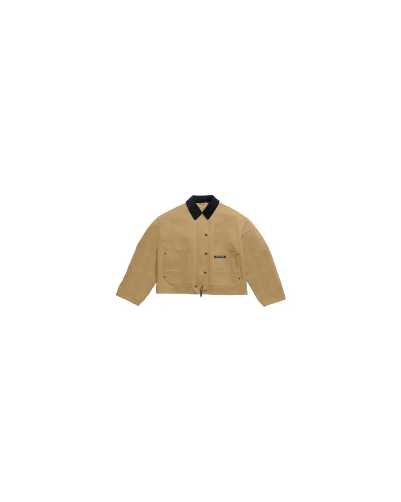 Loewe Wildleder-Jacke Beige