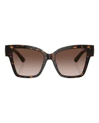 Dolce & Gabbana Sonnenbrille Square Brown