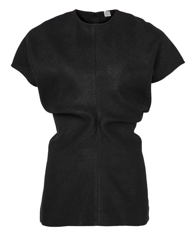 Totême Locker fallendes Top in Knitteroptik 