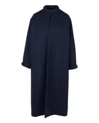 Maison Rabih Kayrouz Mantel mit Ringausschnitt Navy