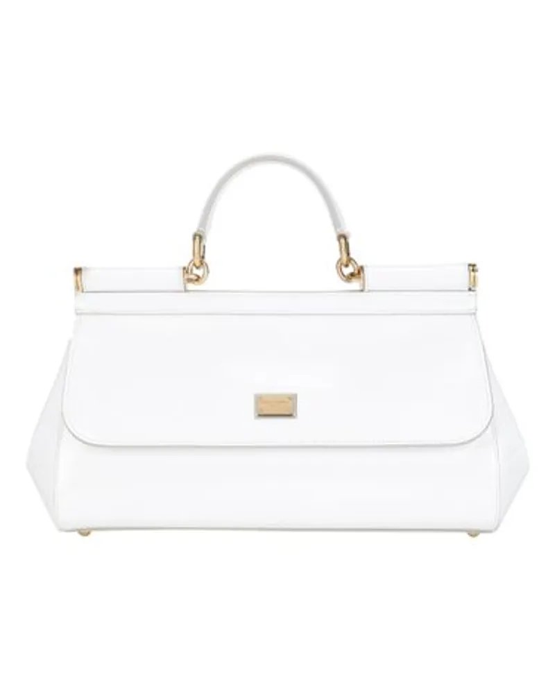 Dolce & Gabbana Tasche Sicily Medium White