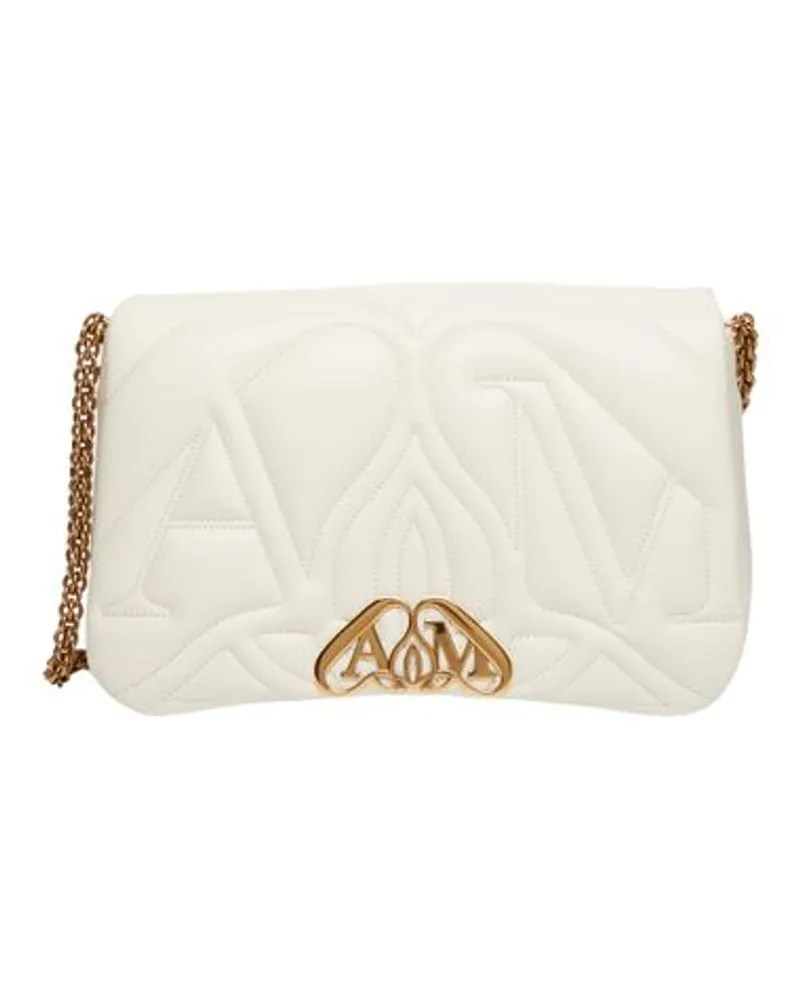 Alexander McQueen Tasche The Seal White