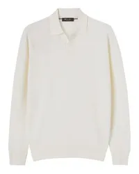 Loro Piana Poloshirt Buttonless White