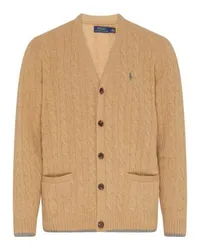 Ralph Lauren Langärmeliger Cardigan Beige