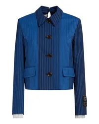 Marni Kurze Jacke Blue