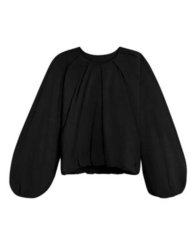 Axel Arigato Geraffter Pullover Sade Black