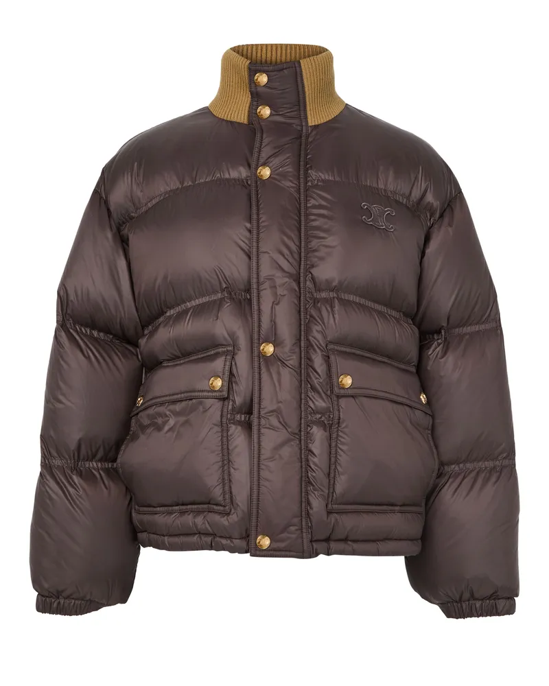 Celine Daunenjacke aus leichtem nylon 