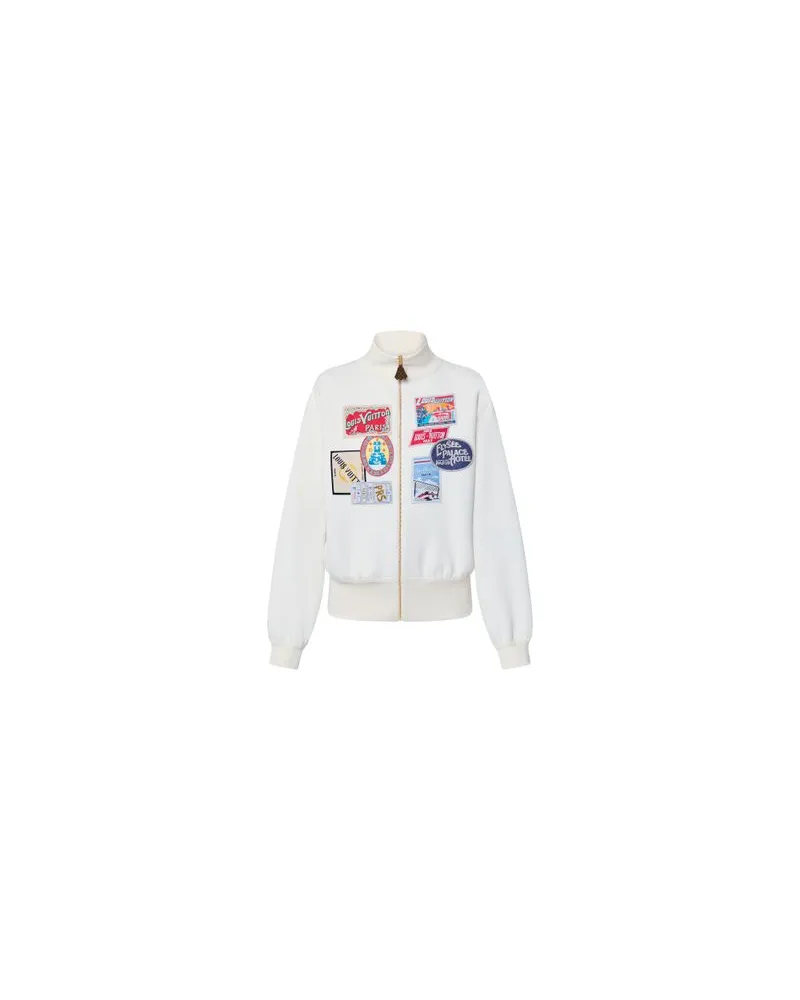 Louis Vuitton Elysee Palace Patch Sporty Jacket White