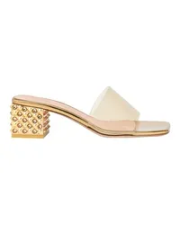 Gianvito Rossi Mules Kara Gold