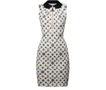 Eng anliegendes Kleid mit Monogram