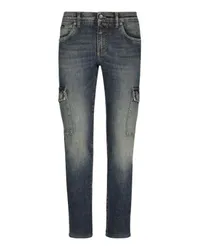 Dolce & Gabbana Stretch-Jeans Cargo Multicolor