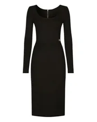 Dolce & Gabbana Midi-Etuikleid Black