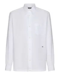 Dolce & Gabbana Hawaiihemd White