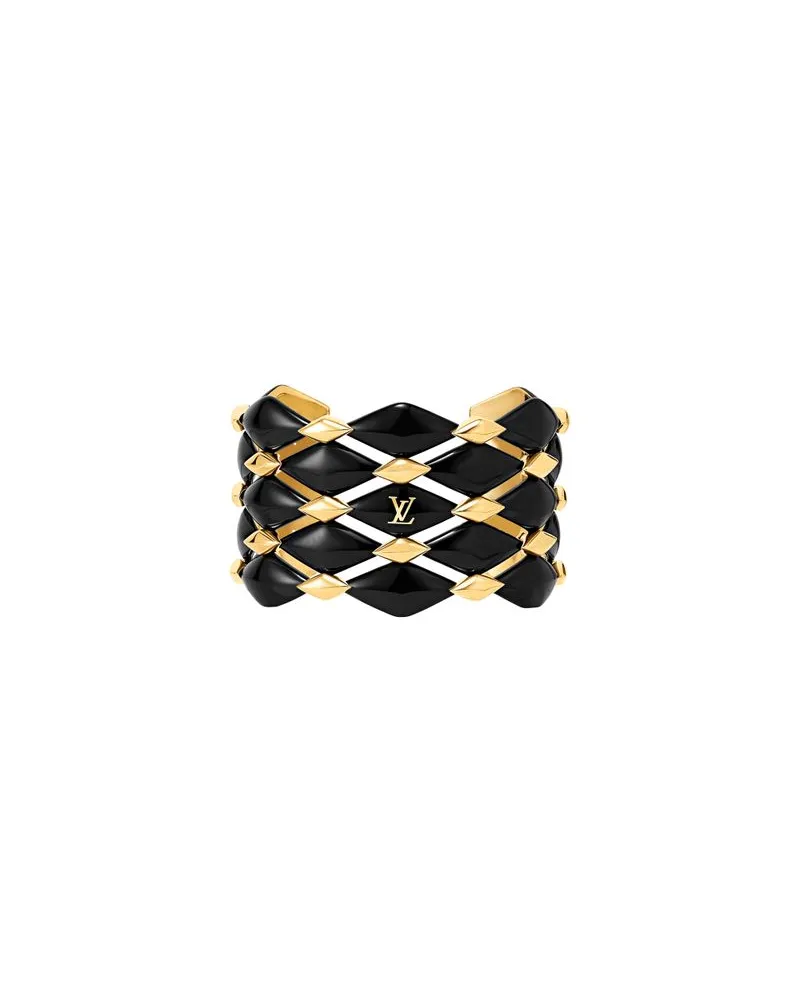 Louis Vuitton LV Malletage Bracelet Gold