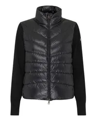 Moncler Jacke im Materialmix Black