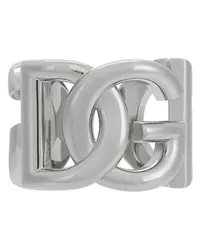 Dolce & Gabbana Ring mit DG-Logo Silver