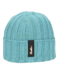 Borsalino Gerippte Leinen-Beanie Jin Green