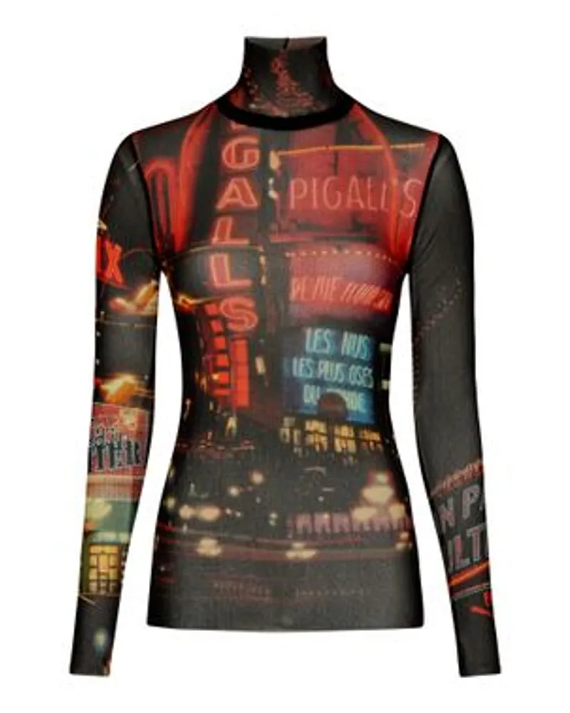 Jean Paul Gaultier Top Pigalle Black