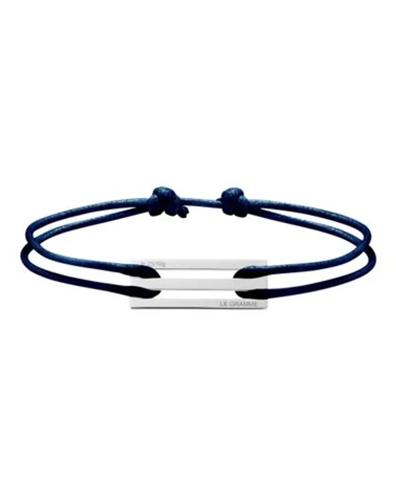 Le Gramme Armband 2,5g Silber 925 glatt polierte Navy