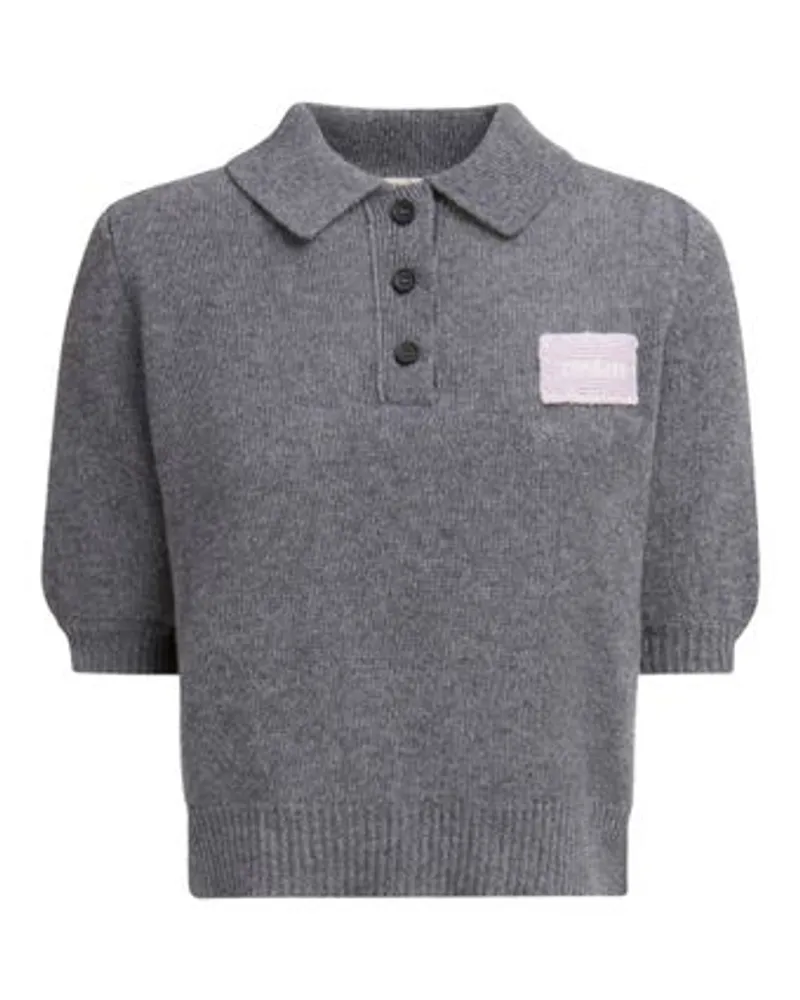 Marni Polo-Pullover Grey