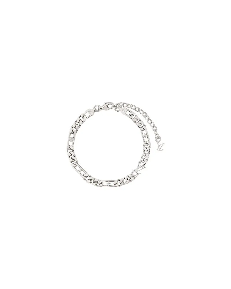 Louis Vuitton LV Figaro Armband Silver