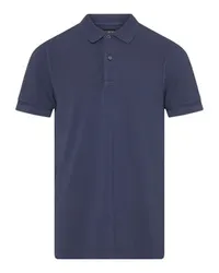 Tom Ford Poloshirt mit kurzen Ärmeln Navy