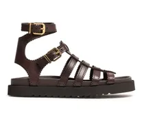 Golide Gladiator sandals