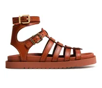Golide Gladiator sandals