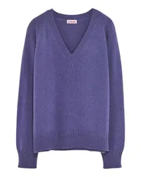 TRICOT Pullover mit V-Ausschnitt Purple