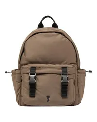 AMI Paris Rucksack Ami de Cœur Grey