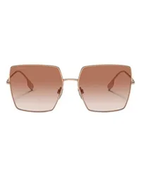 Burberry Quadratische Sonnenbrille Daphne Gold