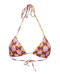 La DoubleJ Triangel-Bikini-Top Multicolor